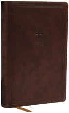 NRSV Catholic Edition Gift Bible, Brown Leathersoft (Comfort Print, Holy Bible, NRSV-CE)